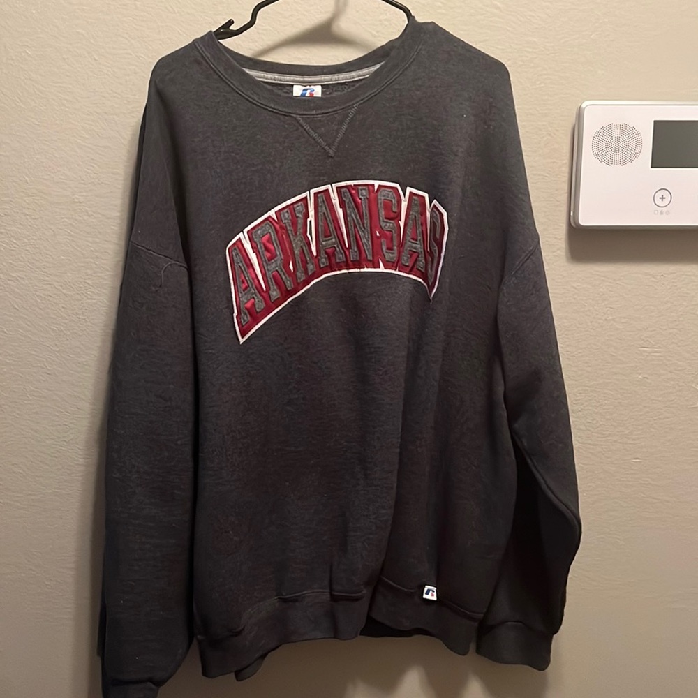 Gray Arkansas Sweat Shirt XXL.